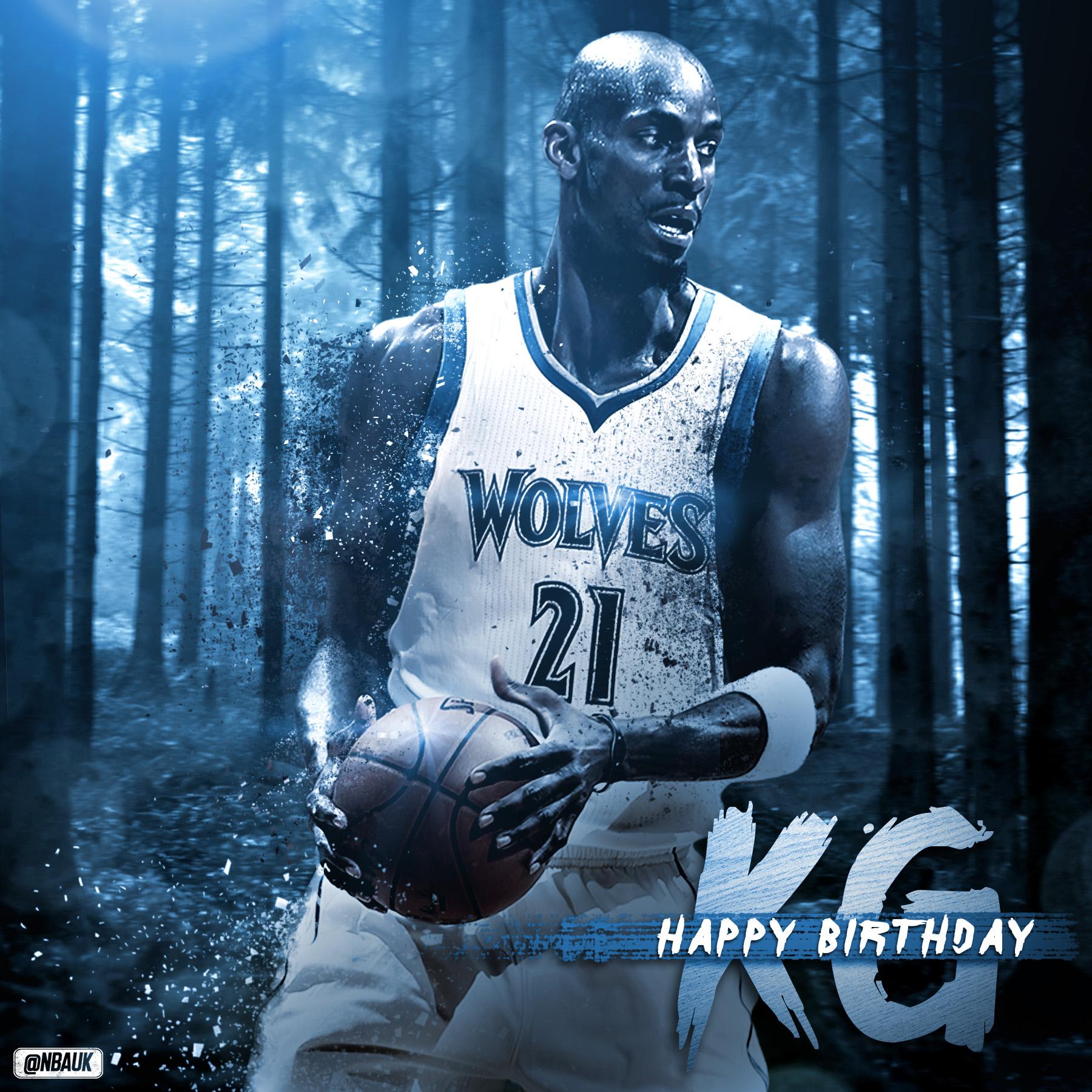 Happy birthday Kevin Garnett! 