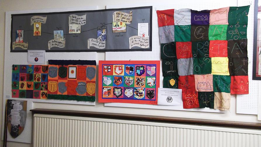 PonteMethodists's tweet photo. @OrchardHeadSch fab art by your school &amp; others now at #PontefractLibrary til 1 August, thanku to all involved!:-) http://t.co/Te4x11Aqds
