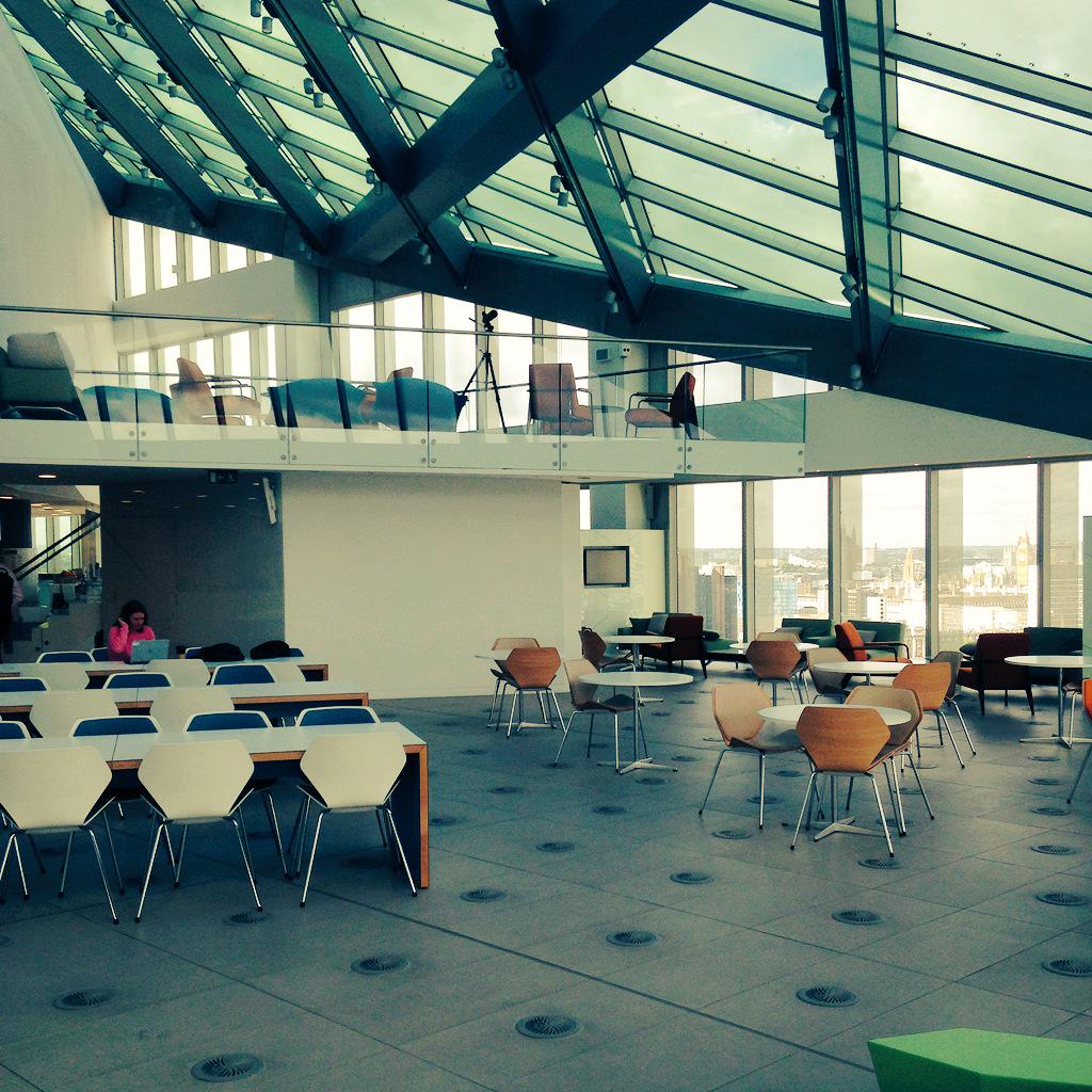 InteropLondon's tweet photo. Beautiful day for some startup judging here at #Interop #London HQ #TechStartup10 http://t.co/fjB5tMeLJg
