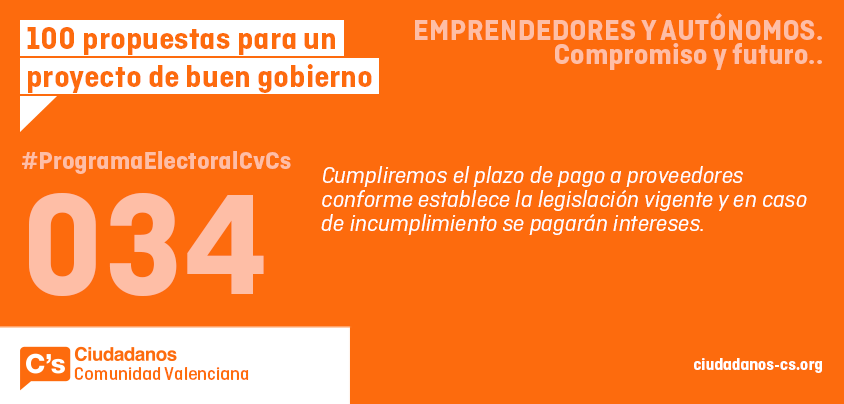 CsCValenciana's tweet photo. 100 Propuestas para un proyecto de buen gobierno #ProgramaElectoralCvCs @CsCValenciana @CarolinaPunset http://t.co/GO2834u95P