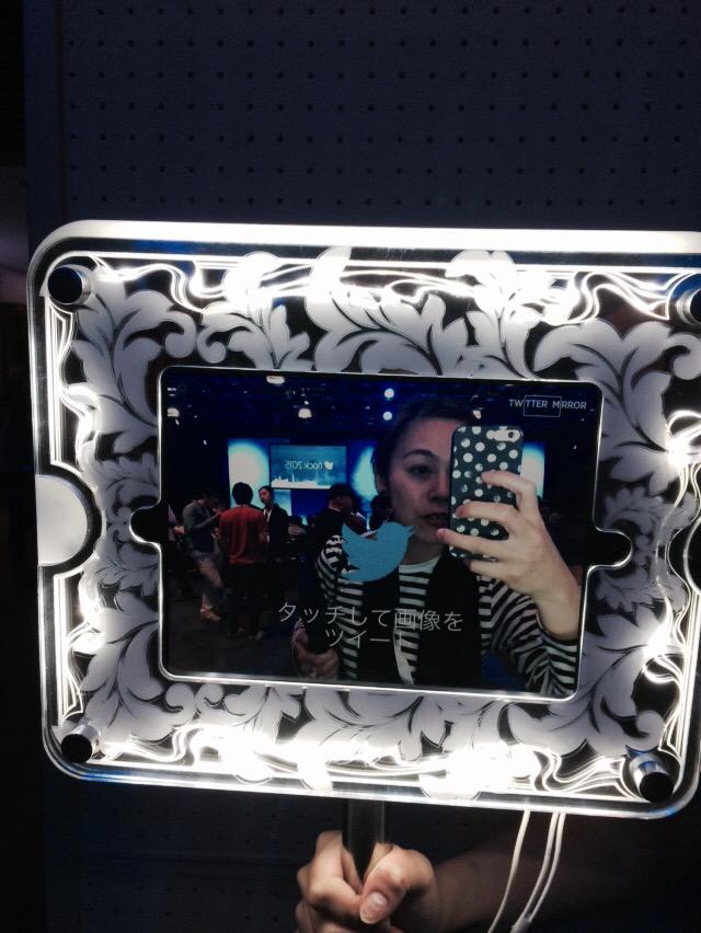 YGobaru's tweet photo. Twitter mirror をとってみた
#flock2015 #flock http://t.co/qblzsT3xkN