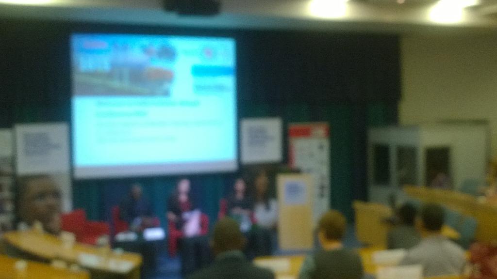 Great 2 host the Assoc of African B Schools conference at GIBS today. Spot the translator's booth in the pic.