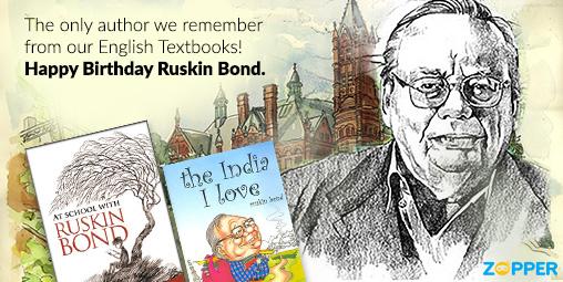 Happy Birthday to RUSKIN BOND !  