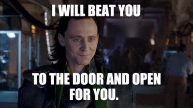 HiddleMemes's tweet image. Polite Loki. Via Tumblr