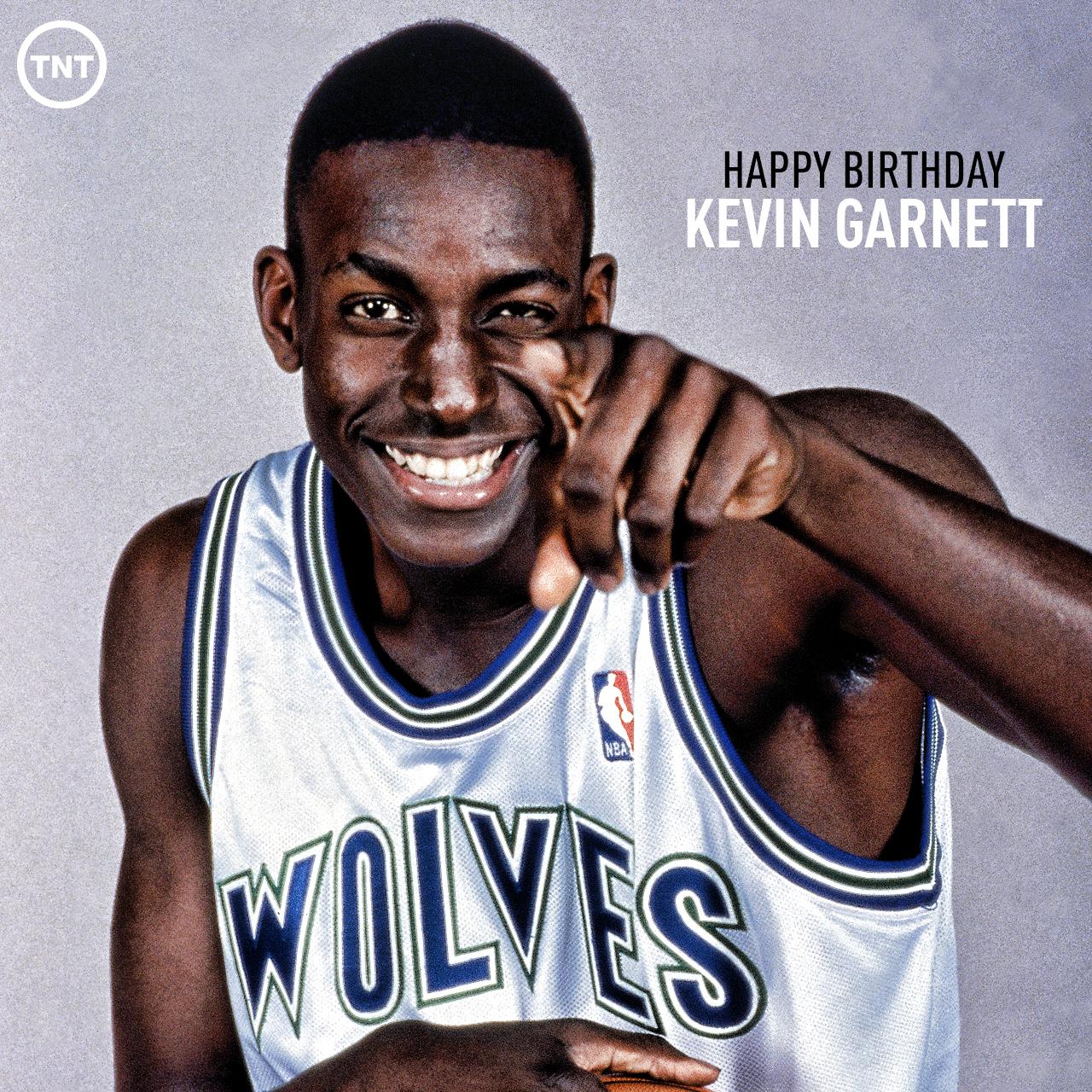 Happy Birthday to the one and only, Kevin Garnett! 