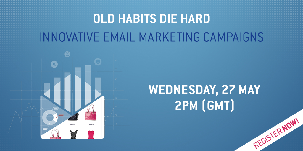 Emarsys's tweet photo. Join our free webinar to discover how to innovate your #emailmarketing: http://t.co/AJOC0zEKRp #ecommerce http://t.co/MkJfTMMPXe