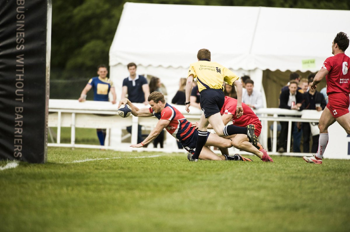 The final @Stirling_London try to win the <a href="/NSRugby7s/">National Surveyors7s</a> <a href="/LandAid/">LandAid</a> #surveyors7s