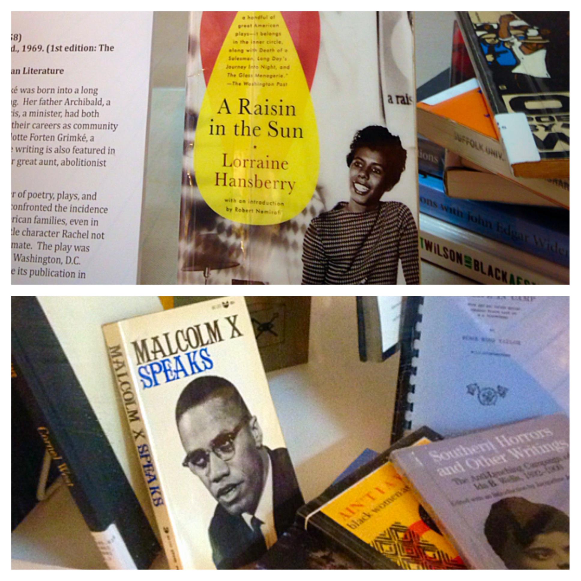 Happy Birthday to TWO critical voices of Malcolm X and Lorraine Hansberry! 