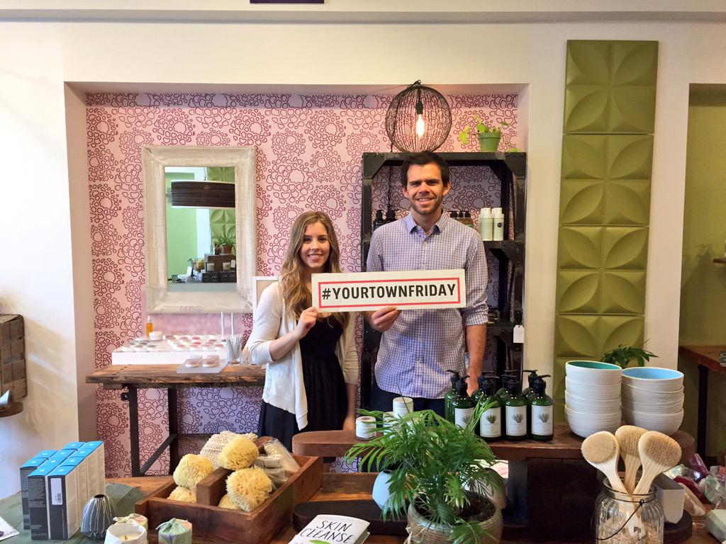 #YourTownFriday checks out Indy! We'll be in <a href="/Broad_Ripple/">MrBroadRipple</a> at new beauty store <a href="/EvaMaison/">Eva Maison</a> Watch <a href="/FOX59/">FOX59 News</a> Fri 4-10am!