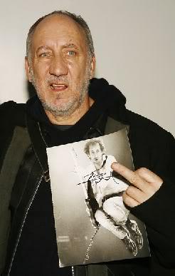 Happy 70th birthday, Pete Townshend. Keep on giving the age stereotypes the big finger! 