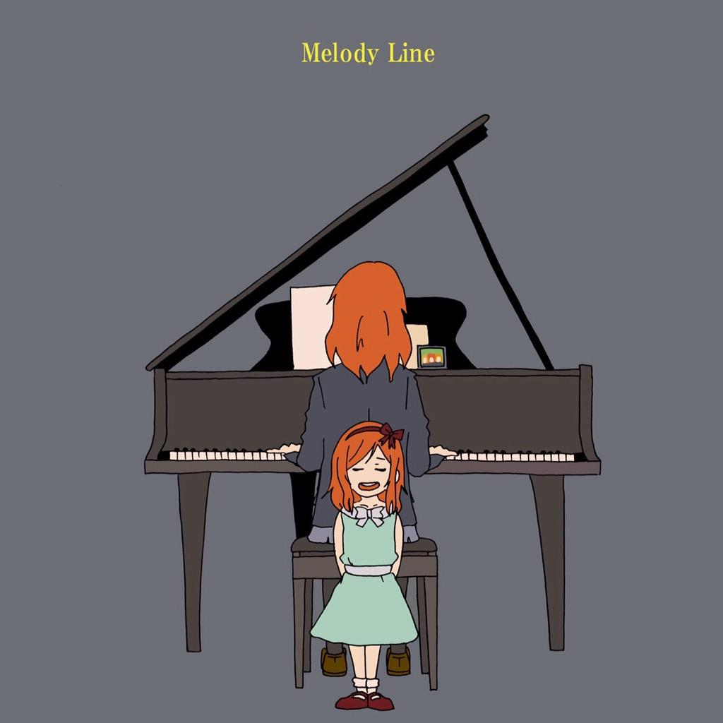 「『Melody Line / androp』西木野真姫 #テーマソングミューズ 」|たもつのイラスト