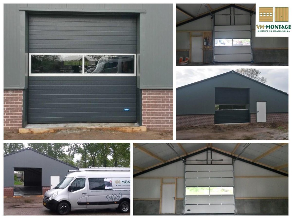 VMMontage's tweet photo. Henk &amp; Zef hebben in Sprundel twee sectionaaldeuren gemonteerd voor Novoferm. http://t.co/m2d529n3Iq