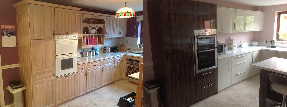 WFDreamDoors's tweet photo. Recent kitchen update using @bacomponents Zurfiz doors and Sylmar Maia Cristallo worktops with Neff appliances http://t.co/5UO0Nc48wm