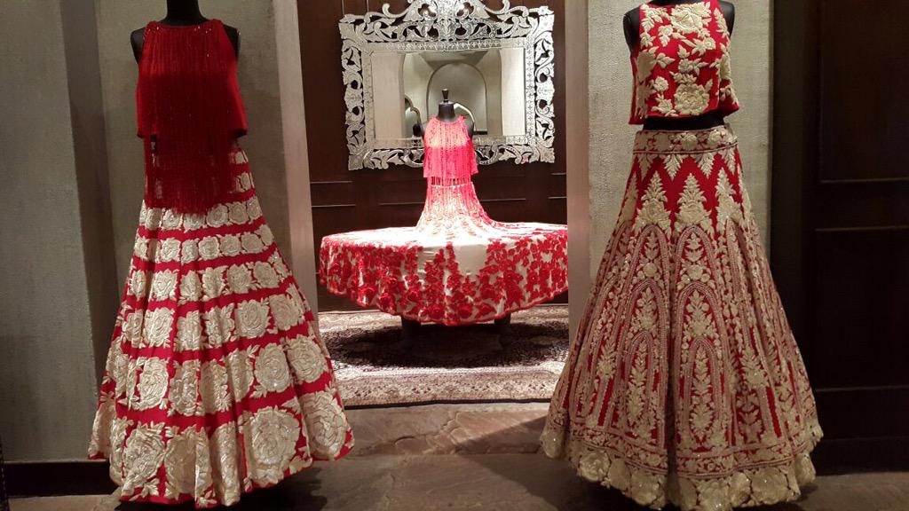 MMalhotraworld's tweet photo. 'There is shade of red for every woman' shop for @ManishMalhotra collection at our @MMDELHISTORE http://t.co/SxjTwJoPhU
