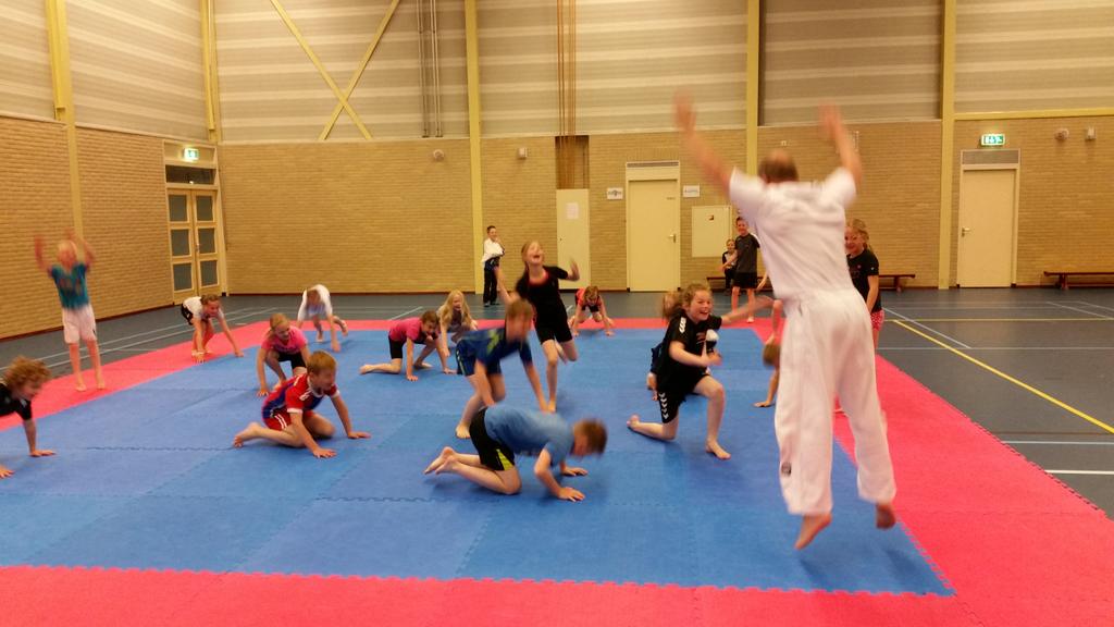 RobvanEgmond's tweet photo. Vandaag krijgen alle kinderen uit groep 3 t/m 8 in Broekland een judoclinic. #IklekkerFit!? http://t.co/bj9yniiGwo