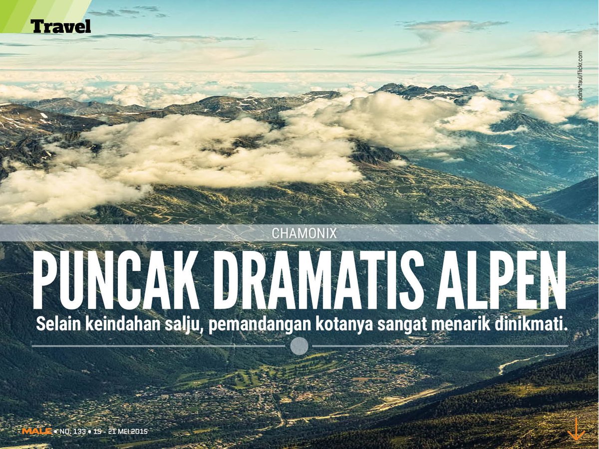 detikcom's tweet photo. Puncak Dramatis Alpen. Nikmati berbagai keindahannya. | @MaleMagazine no.133 http://t.co/TkJlx10uO8 http://t.co/iFzKJy5VS2
