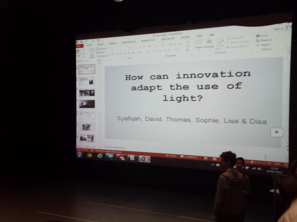 BSB_Sci's tweet photo. I.B Group 4 presentations in Brel theatre on the topic of light #scienceiscool #international http://t.co/OYHBKRCytB
