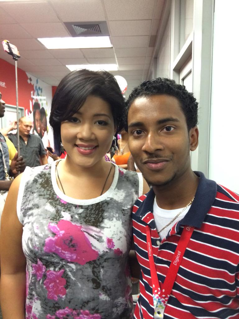 Errod_Yugen's tweet photo. Tessanne Chin visited us last Friday at #digiceltt #LoveMyWork #NormalFridayAtWork http://t.co/yjKLS95izo