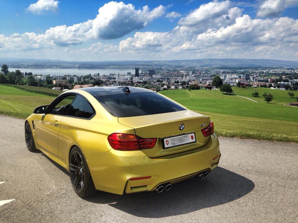 gmtfanatic's tweet photo. @BMW beautiful day over Zug, Switzerland with the ///M4 http://t.co/srmk3eMIz1