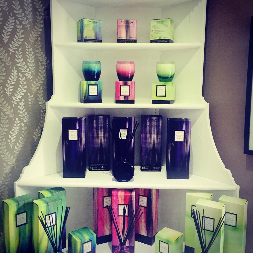 Gorgeous new candle and diffuser range! Come see and smell! Open all week 10-5! Love! Love! Love!