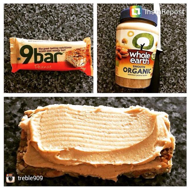 DDCFoods's tweet photo. RT @9Bar_Official: Hate or rate? @wholeearthfoods Peanut Butter spread over a Peanut 9bar. #HateOrRate #regram http://t.co/0hUYEaJPIW
#RATE