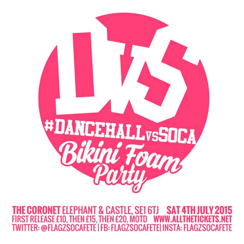 AminitaFrancis's tweet photo. Bring on #July #SocaFete 💃🎶
🌟 #DANCEHALLvsSOCA 🌟#Coronet #London #BikiniBody #pending #GymChest #WokUP #Uk #Turnup 💃🎶 http://t.co/SMqt1QL7ag