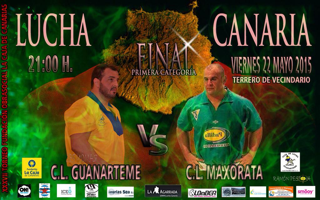 LUCHA_CANARIA's tweet photo. Gran final el próximo 22 de mayo en el terrero de vecindario http://t.co/6U3Xm9HbMD