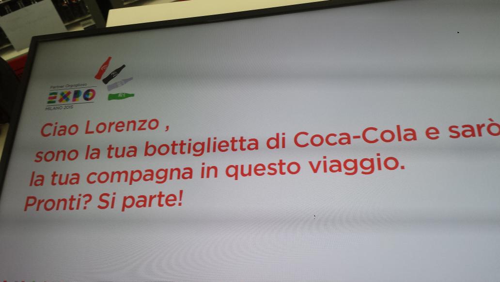 Loregobbi's tweet photo. Padiglione coca cola @Expo2015Milano  @Falcone_News http://t.co/4iNuqUmV8R