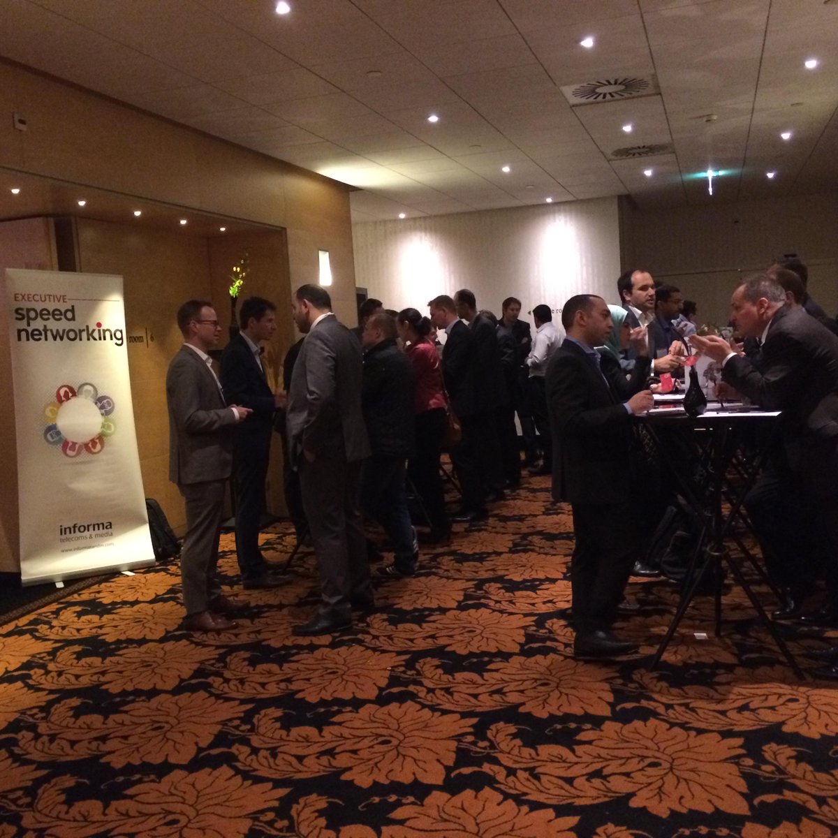telconetworks's tweet image. It&apos;s a full house at #imsconference #IMSWF tweet us your pictures! #speednetworking #Amsterdam