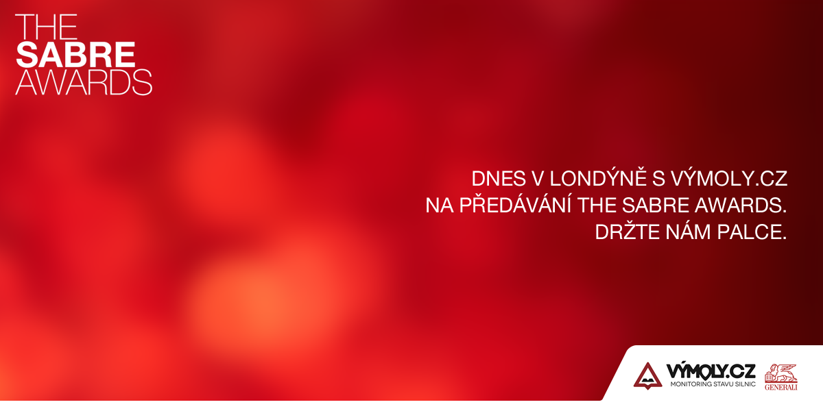 PetrCanik's tweet photo. Dnes v Londýně s @vymoly na předávání #sabreawards. Držte nám palce. #vymoly http://t.co/OSDi1tPhmq