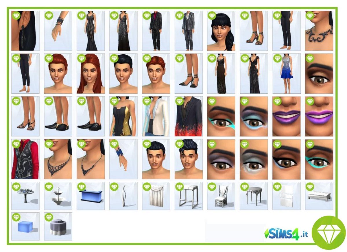 TheSims4it's tweet image. #TheSims4 Feste di Lusso | 52 nuovi contenuti tra cui due interattivi..!

Info: thesims4.it