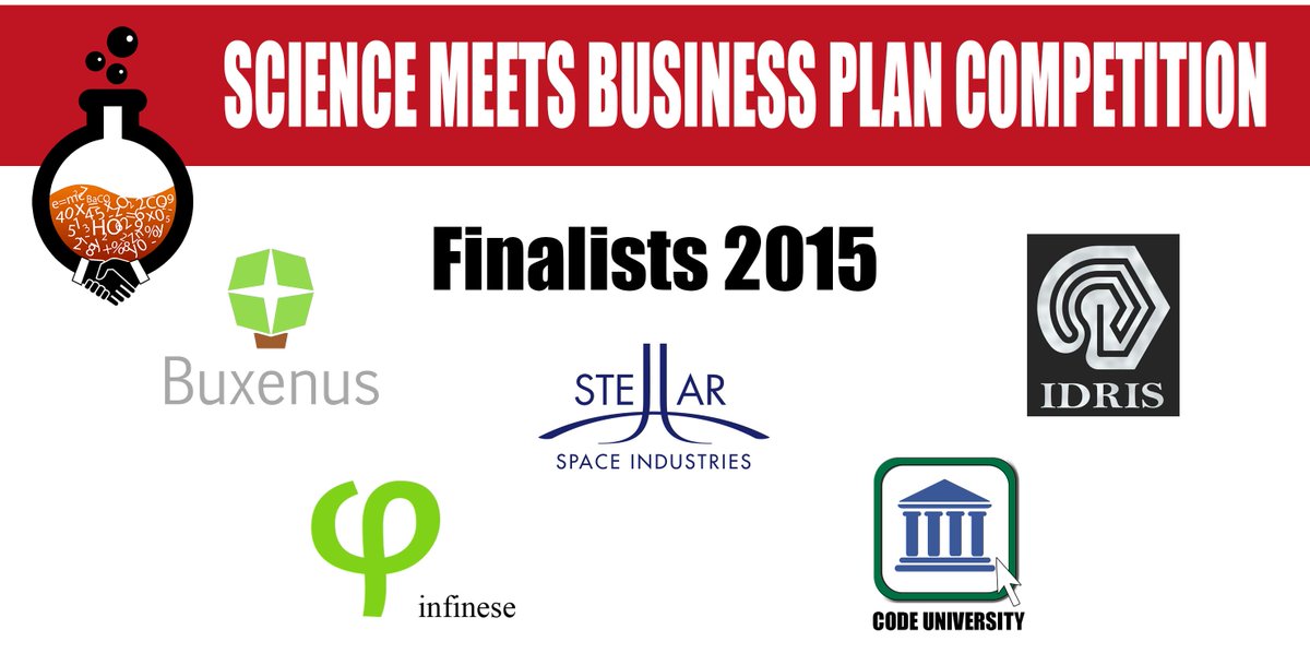 Check the finalists for the Business Plan Competition smbpc.nl/?p=202 Sign up now via goo.gl/lK4yVQ !