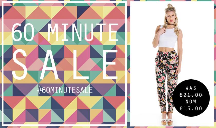 soinfashion's tweet photo. #60MINUTESALE For 1 hour only our Missy Trousers are just £15 - http://t.co/ufLIFM5Igl #SoinFashion http://t.co/AfWbpHNbwt