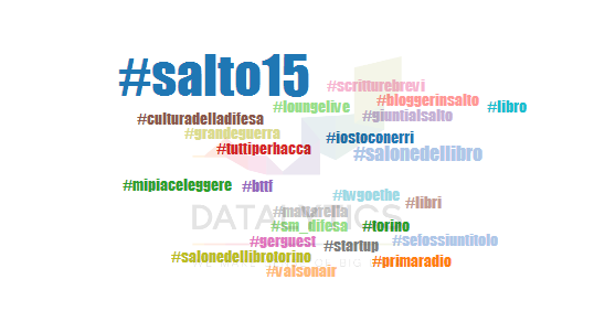 DatalyticsIT's tweet photo. #SalTo15 #salonedellibro e #Torino gli hashtag più twittati @SalonedelLibro @twitorino @LingottoFiere @la_stampa http://t.co/utD0Tduzaq