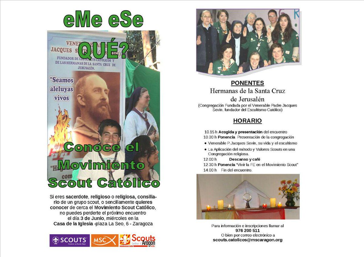 PEDROFARRE's tweet photo. Encuentro interesante para conocer #scoutsmsc http://t.co/qU0SPvQFMN