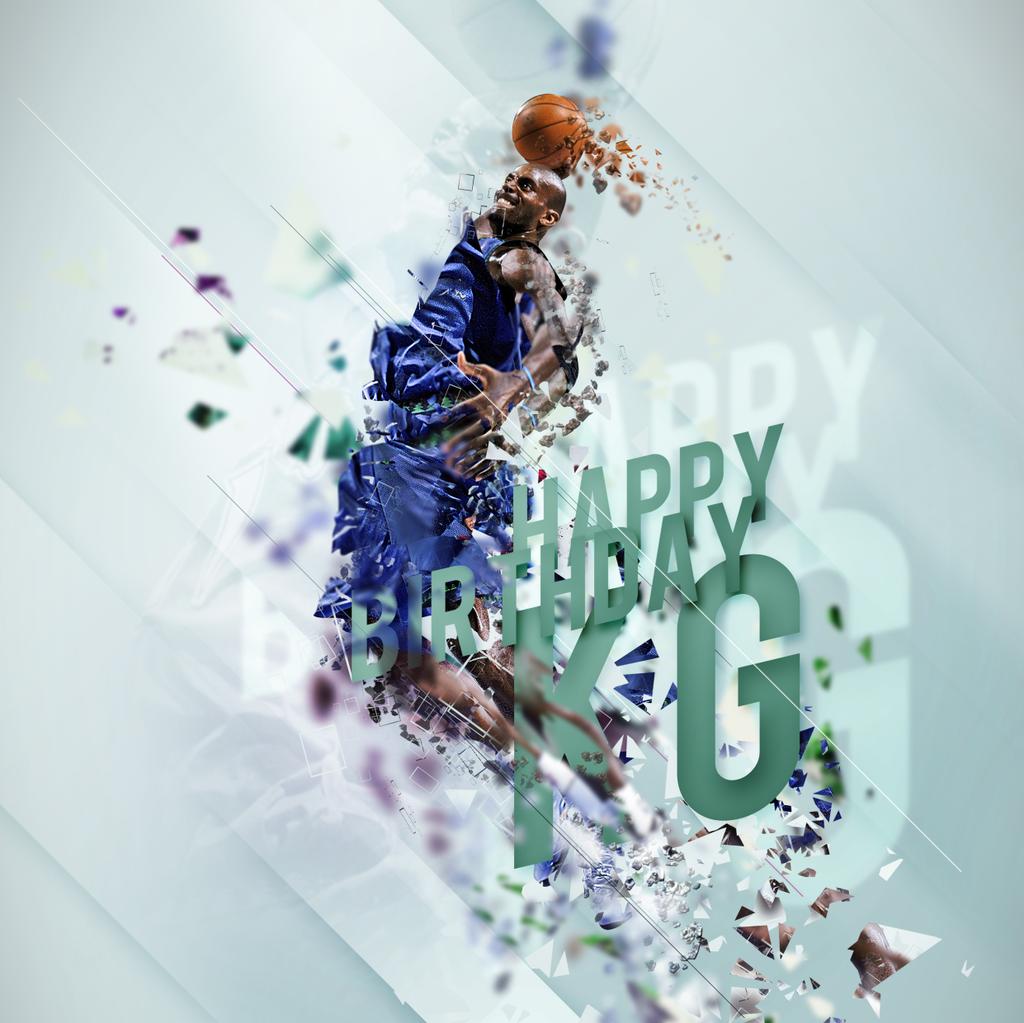 Join us in wishing Kevin Garnett of the a HAPPY BIRTHDAY! 