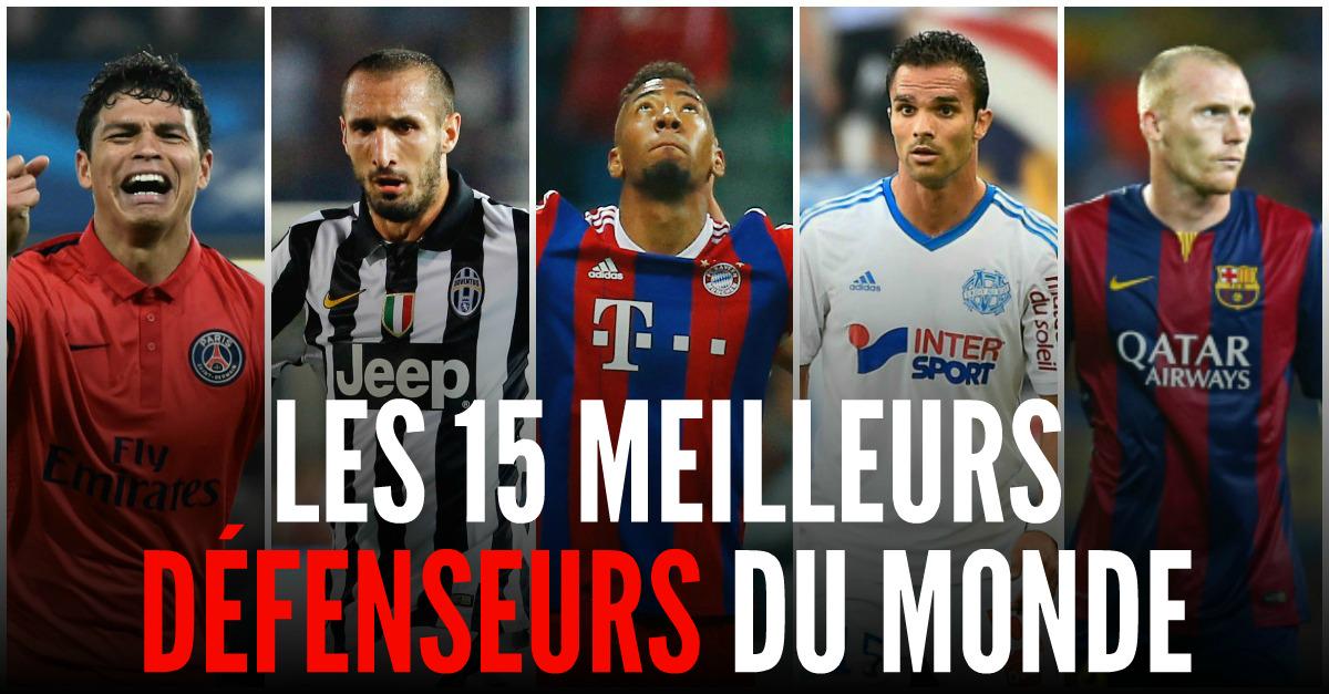 Football Thiago Silva, Chiellini, Boateng, Morel et le meilleur défenseur du monde est
