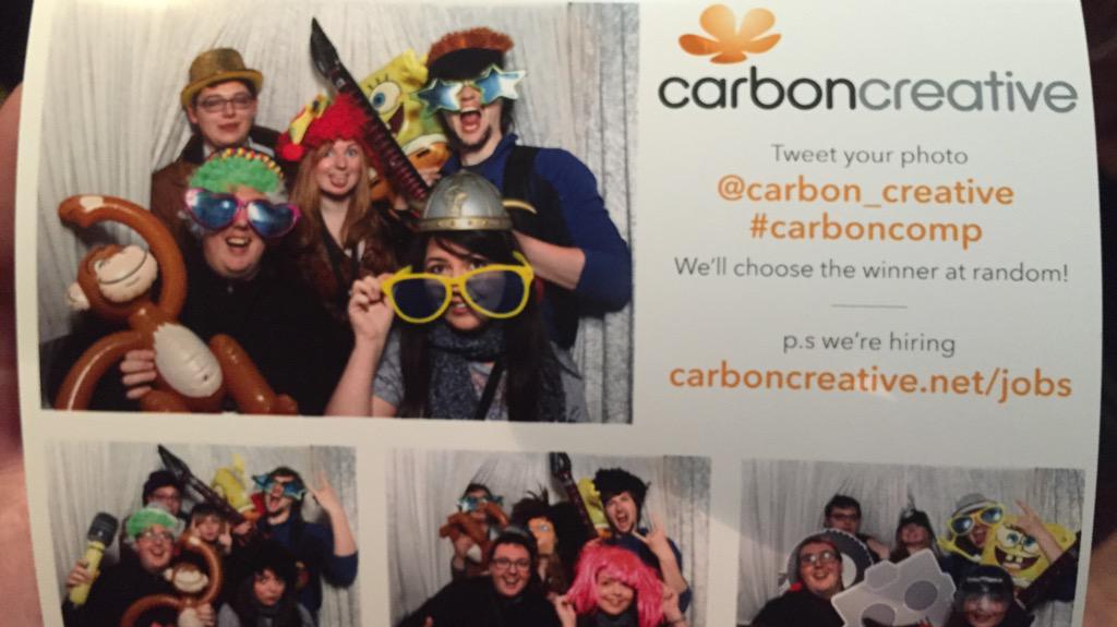 stevewestgarth's tweet photo. @carbon_creative @footsqueek @upfrontconf #carboncomp - #winning http://t.co/UQJSBaqviJ