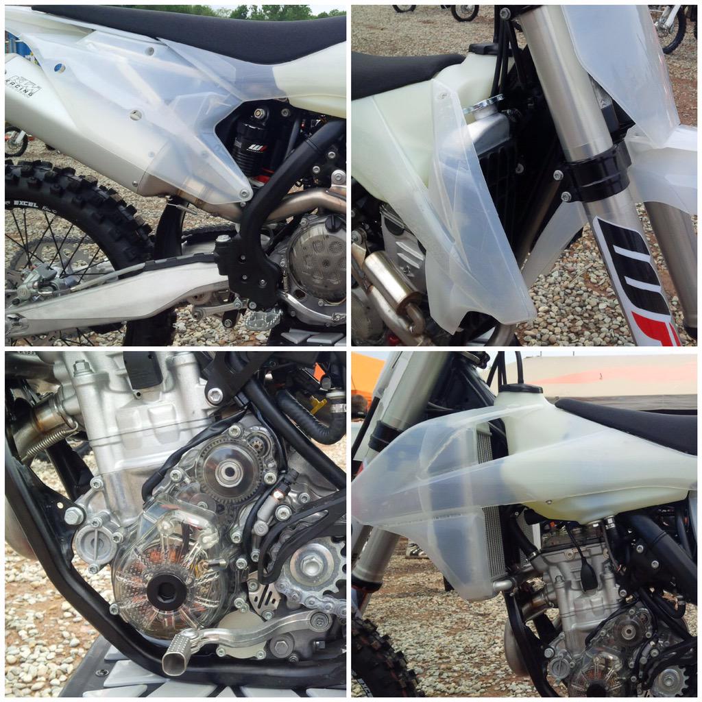 KTM_UK's tweet image. We are being very transparent with the changes to the 2016 SX motocross range 😉 #KTM #SX2016 #READYTORACE