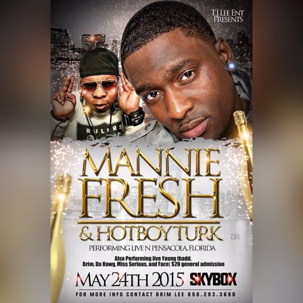 TeamOooWee's tweet photo. THIS SUNDAY @manniefresh @HotBoyTurk32 WILL BE LIVE @THESKYBOX850 W/DJS @DJNEUTRON x @MrOooWee850 POWERED BY @brim850 http://t.co/6t3b0gazfo
