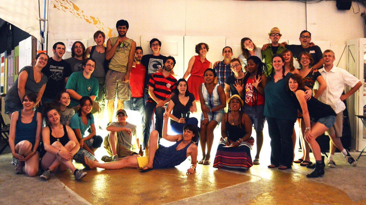 CapitalFringe's tweet photo. The unforgettable Fringe Staff Party #capfringe13 #youknowwhy  #51days10thFringeFestival http://t.co/tcGINHA3ot