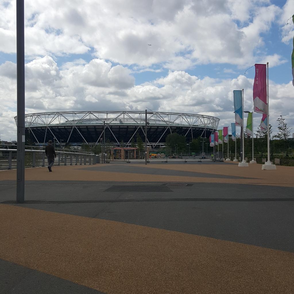 So good to go back to Olympic Park make sure you buy tickets for Sainsbury's Anniversary Games 26th July people.