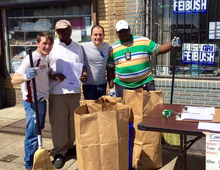 2nd District: VOTE <a href="/orifeibush/">Ori Feibush</a> for clean, safe streets &amp; strong neighborhood corridors #PHL2015 #VisionZero #walkPHL