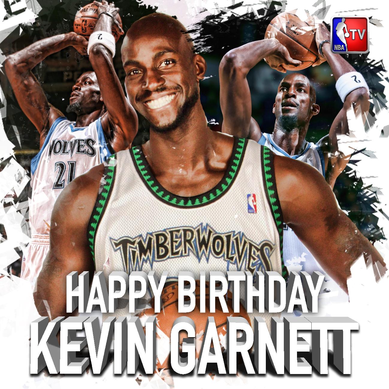 Join us in wishing 15-time All-Star and 2008 champion Kevin Garnett a Happy Birthday! 