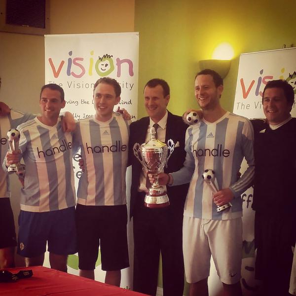 HandleRecruit's tweet image. Our team did us proud at the annual Broadcast 5s football tournament for @VisionCharity... #TeamworkMakesTheDreamWork
