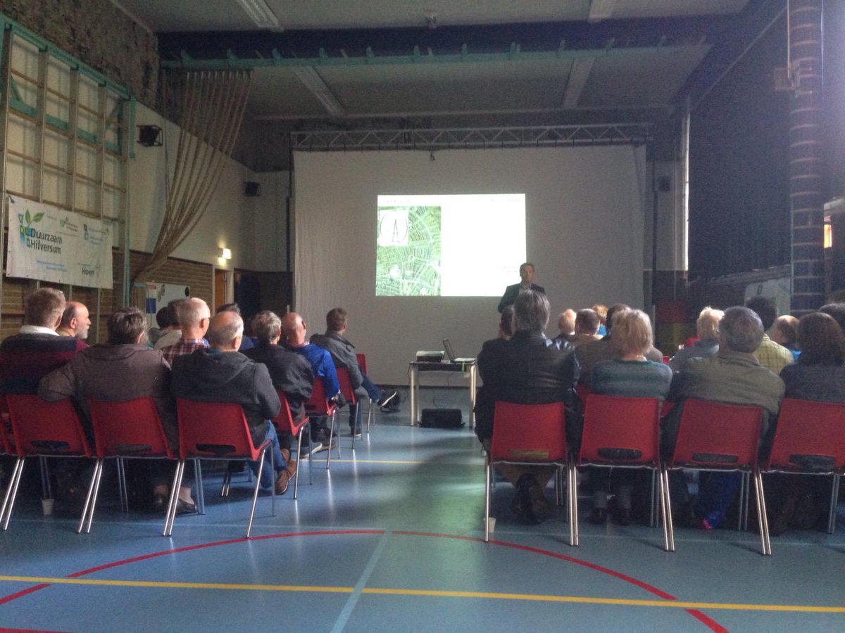Avond #seinkracht over energie besparen van start met #maakjehuishoom #hilversumverbonden