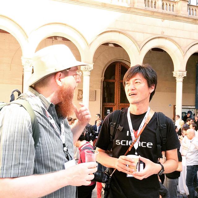 keitabando's tweet photo. ORCID-CASRAI Joint conferenceに参加し、Altmetric for ORCIDをポスター発表してきました  http://t.co/ZPvz4dVw2M #orcidcasrai15 http://t.co/AKTWSKKW3t