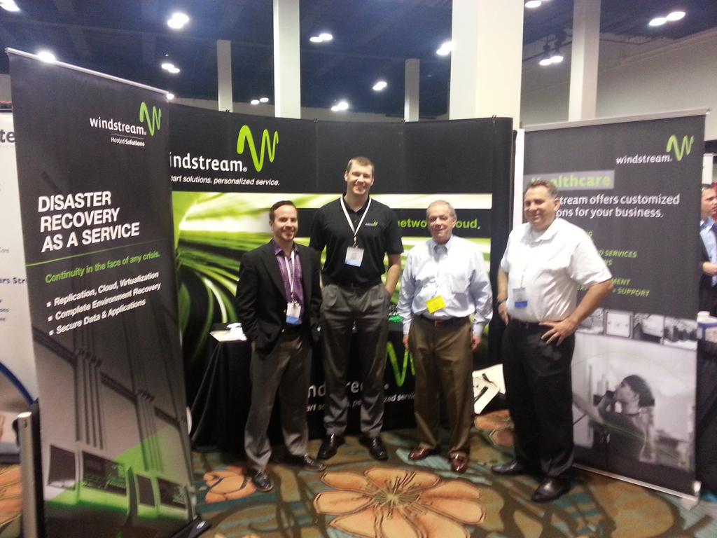 BigPappaWilson's tweet photo. Stop by the @Windstream booth 619 at the @AmerinetInc #AMConf15 and visit with our team. http://t.co/cSYEr3XI0K