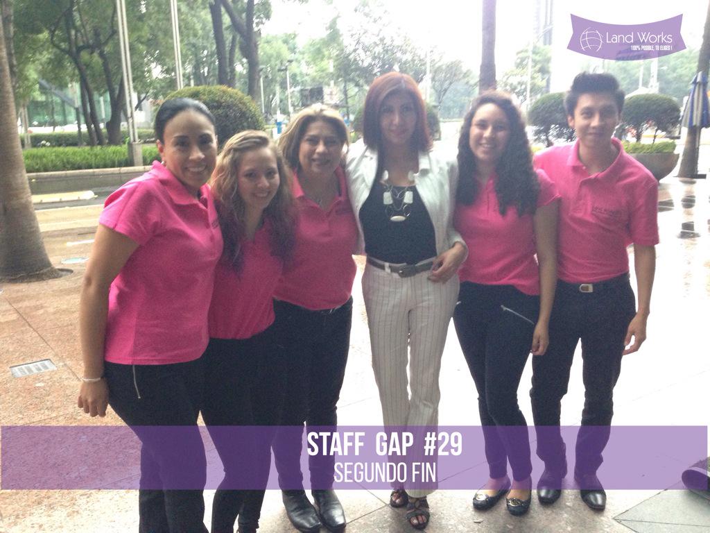 LandWorksMx's tweet photo. #Staff #SegundoFin #GAP29 http://t.co/tILcMAjgux