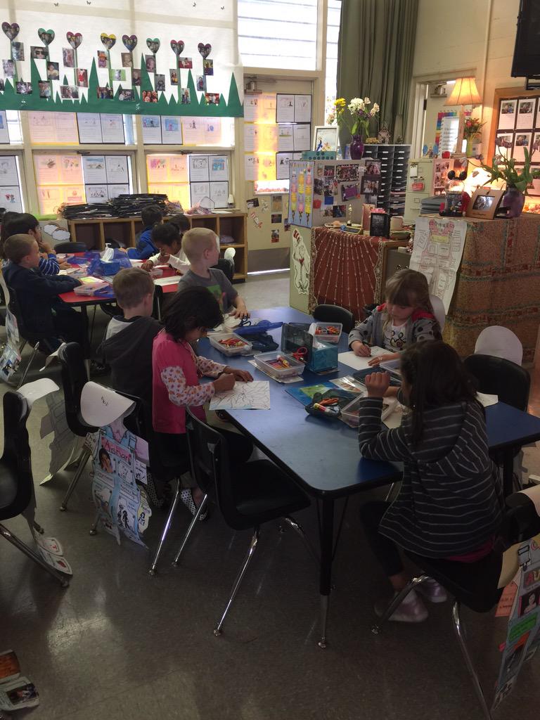 TannazHeaneyt's tweet photo. This week, I'm Star Student! My students are all writing a page for my book and drawing pictures of the two of us😊 http://t.co/sc5tXM7LIv